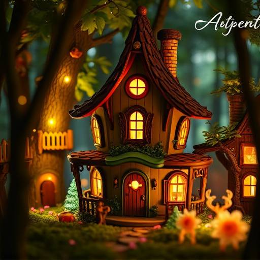 The Enchanted Forest Fairy Dollhouse